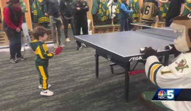 UVM hockey teams help raise over $11,000 for Special Olympics Vermont