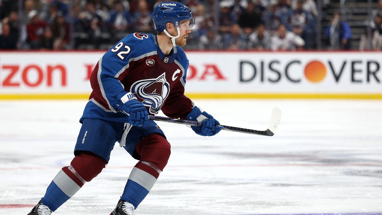 Avs' Gabriel Landeskog back for Game 3, first NHL action in 3 years