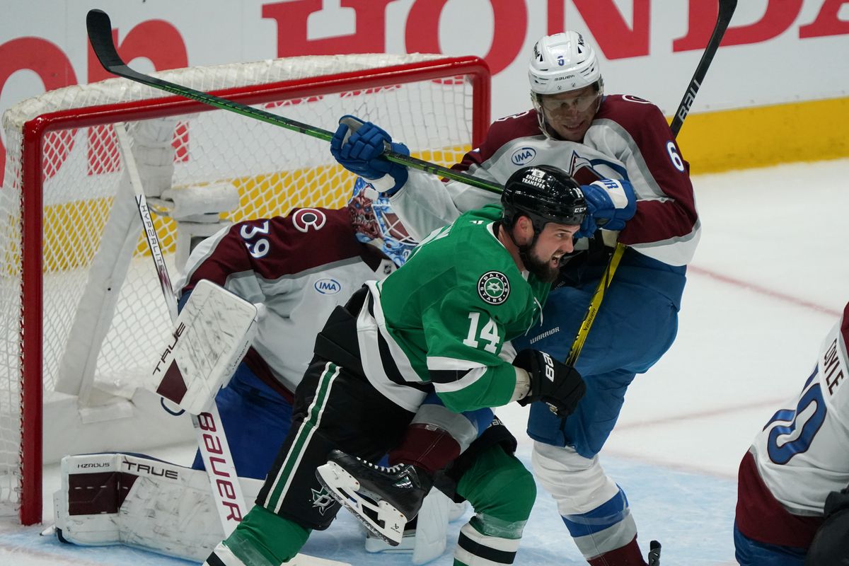 NHL: Stanley Cup Playoffs-Colorado Avalanche at Dallas Stars