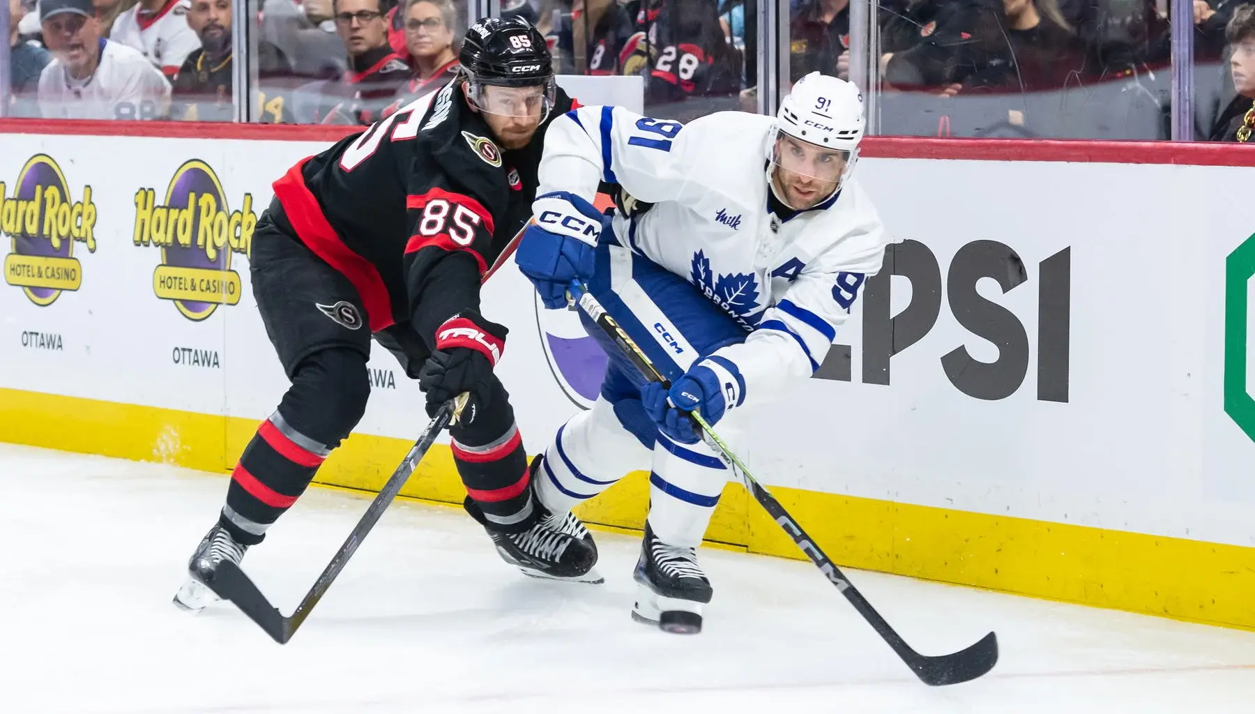 NHL Player Safety Appears to Reach a Decision on Artem Zub's Head Shot on Leafs' Tavares
