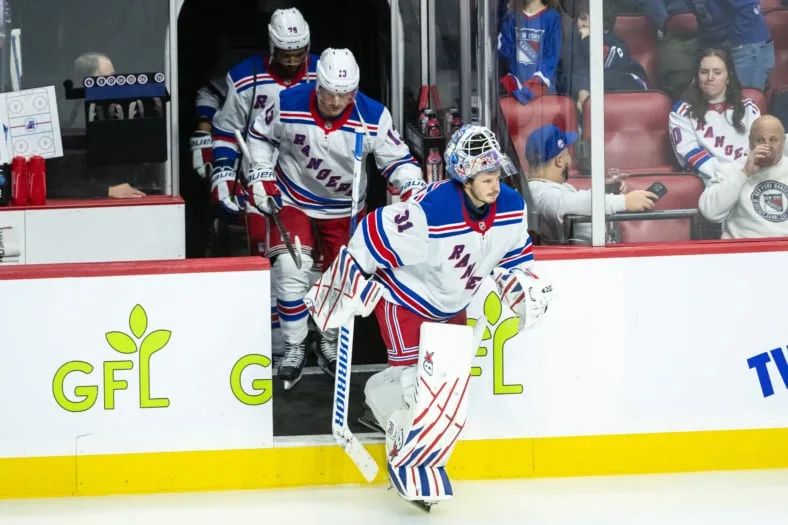 NHL: New York Rangers at Ottawa Senators