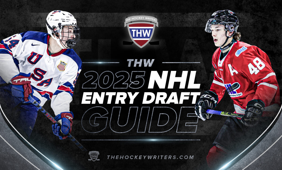 The Hockey Writers 2025 NHL Entry Draft Guide James Hagens, Matthew Schaefer