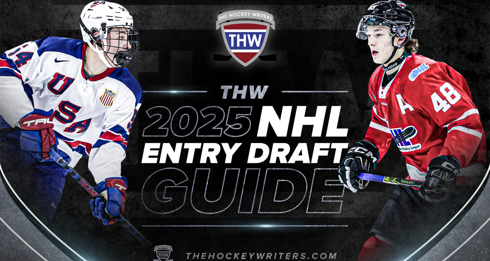 The Hockey Writers 2025 NHL Entry Draft Guide James Hagens, Matthew Schaefer