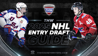 The Hockey Writers 2025 NHL Entry Draft Guide James Hagens, Matthew Schaefer