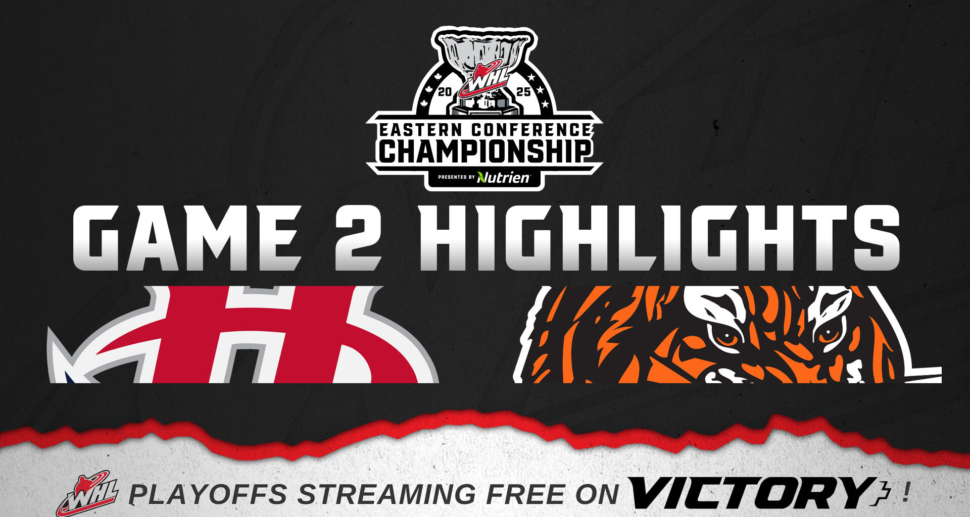 Hurricanes at Tigers — Game 2 | 2025 WHL Playoffs Highlights