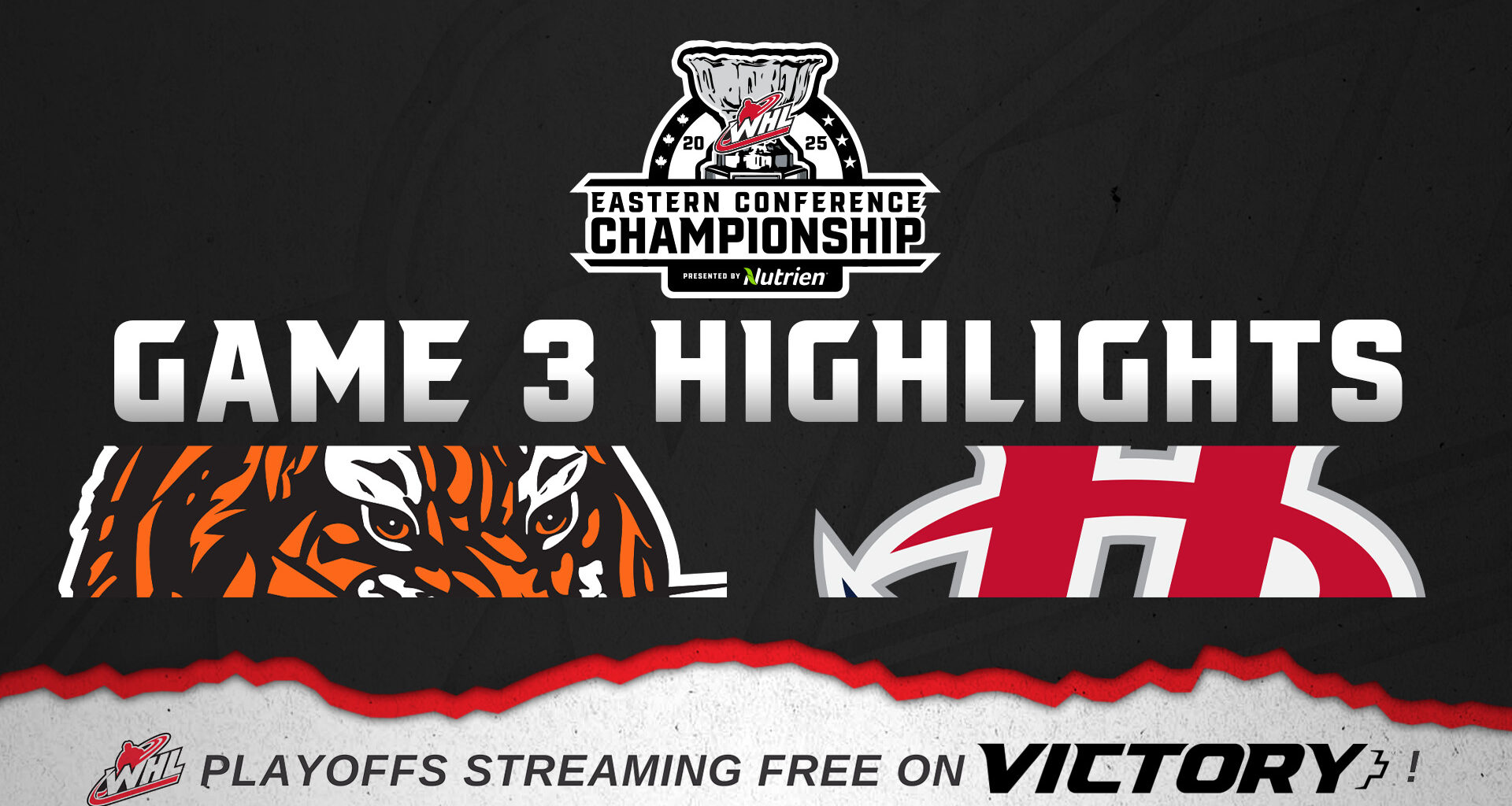 Tigers at Hurricanes – Game 3 | 2025 WHL Playoffs Highlights