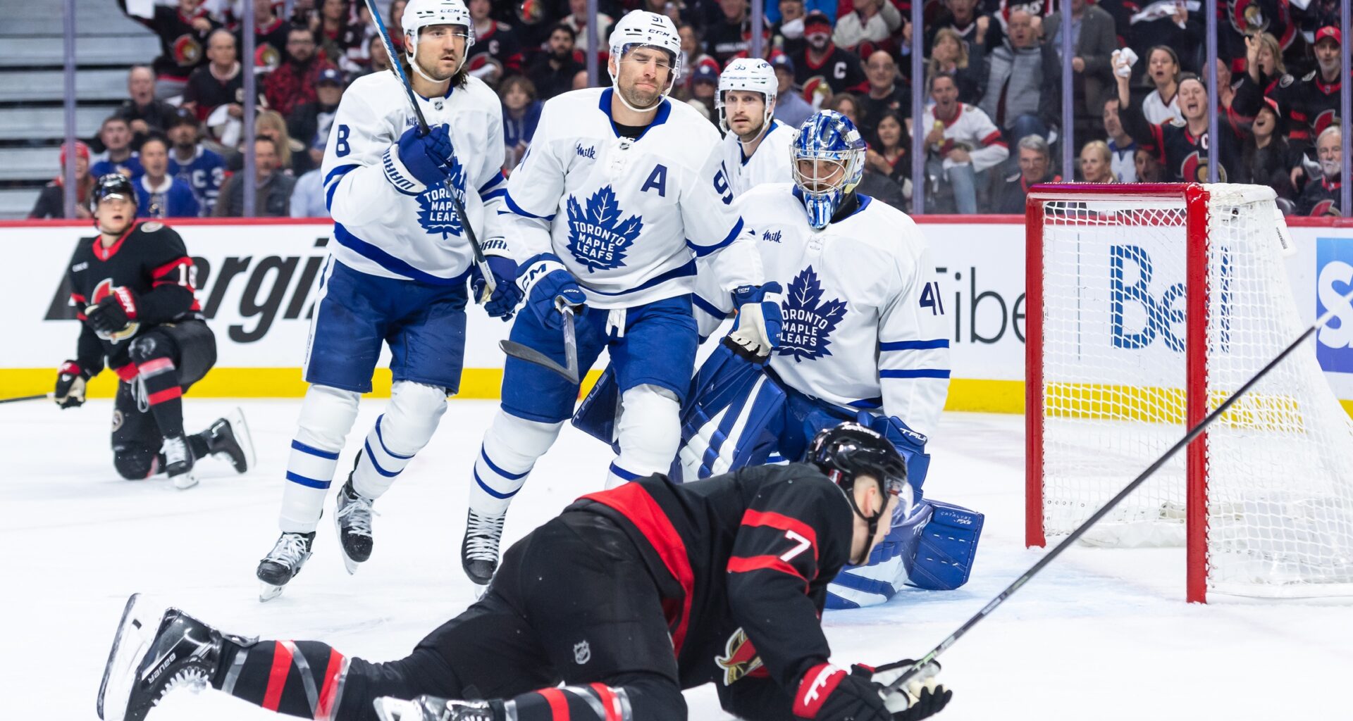 Senators Under Investigation For Controversial Antics Directed at Leafs Goalie Anthony Stolarz