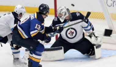 Jets goalie Hellebuyck says, ‘I am going to be better’