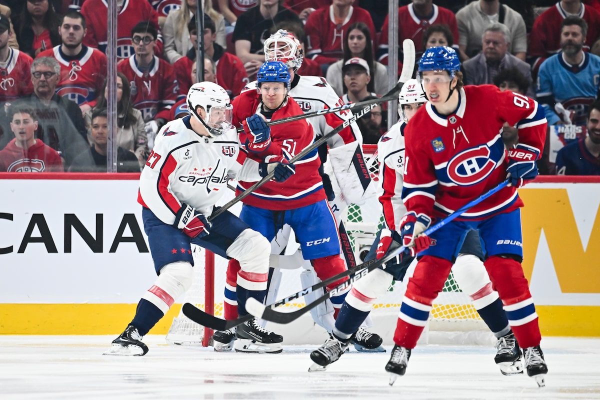 NHL fines Canadiens, Capitals for unsportsmanlike conduct during Game 4 warm-ups