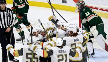 Golden Knights tie series, Sens stay alive with OT wins