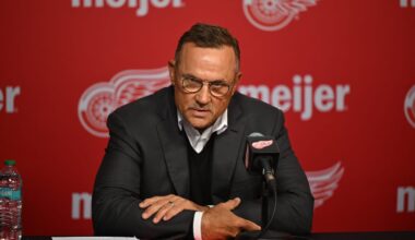 Detroit Red Wings' Steve Yzerman defends his trade deadline work