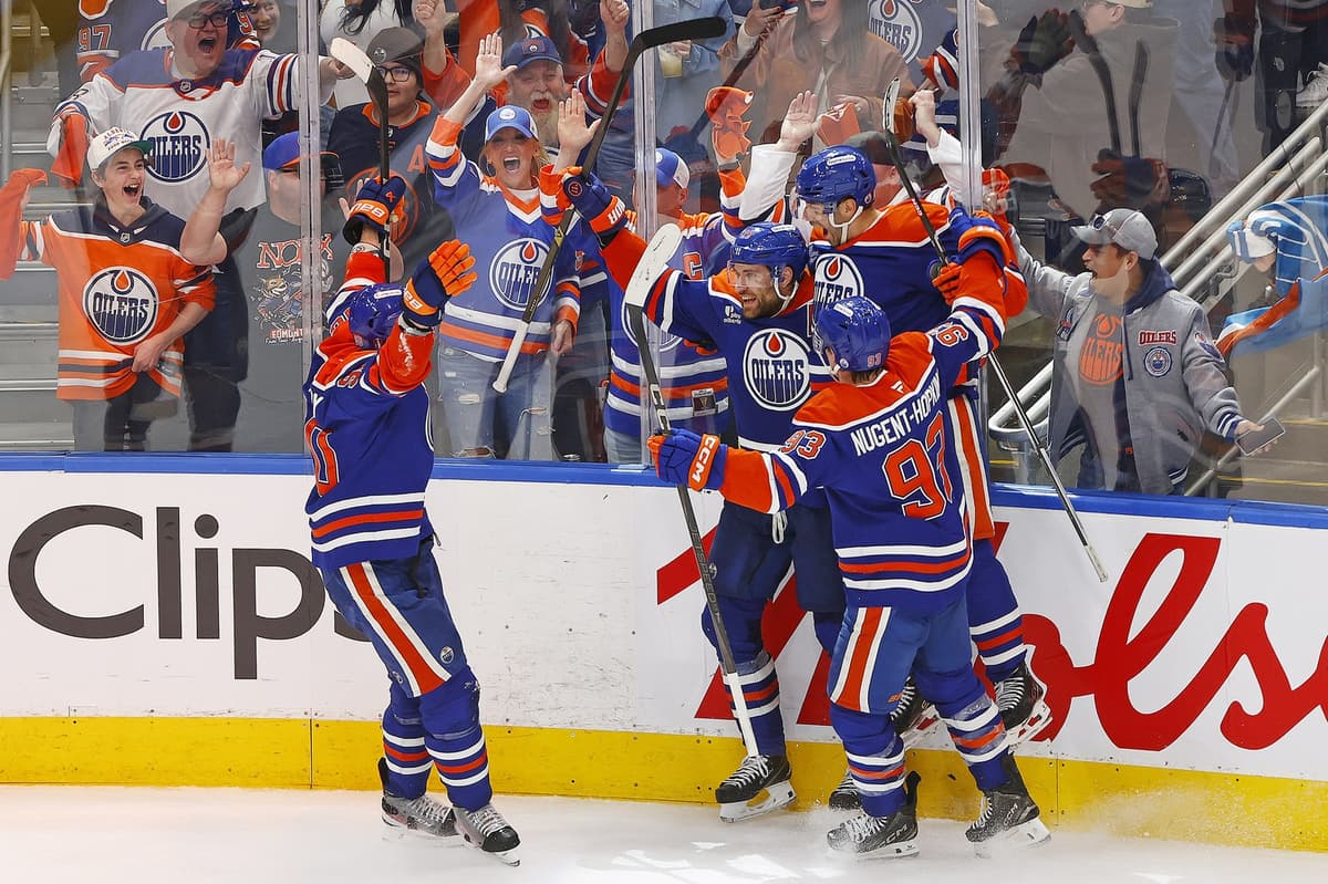 Oilers stun the Kings in comeback win, Evan Bouchard with two goals, and heading to L.A. to steal Game 5 - Oilers Nation