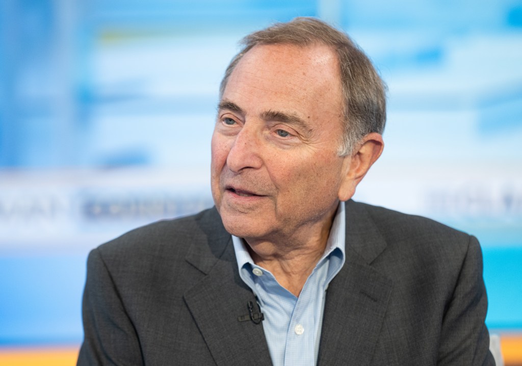 NHL commissioner Gary Bettman