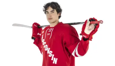 2025 NHL DRAFT: Logan Hensler, D, University of Wisconsin (NCAA)