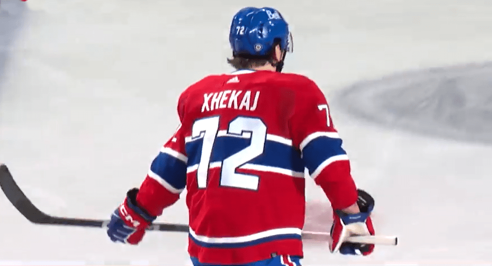 Montreal Canadiens Arber Xhekaj