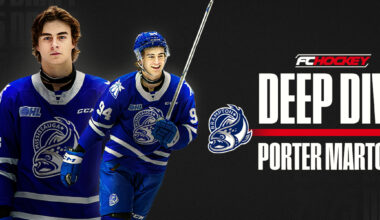 Porter Martone's claim as the top winger for the 2025 NHL Draft