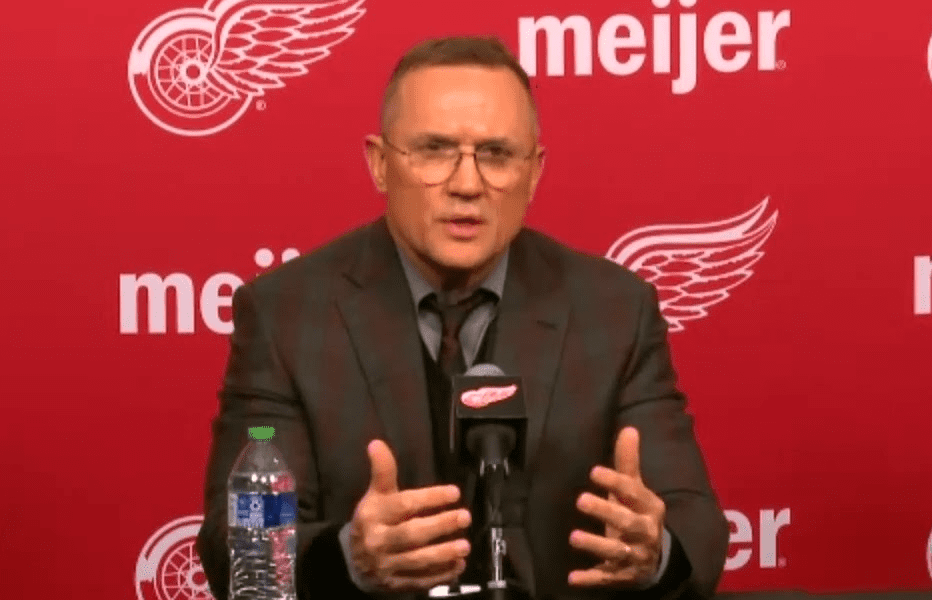 Steve Yzerman, red wings