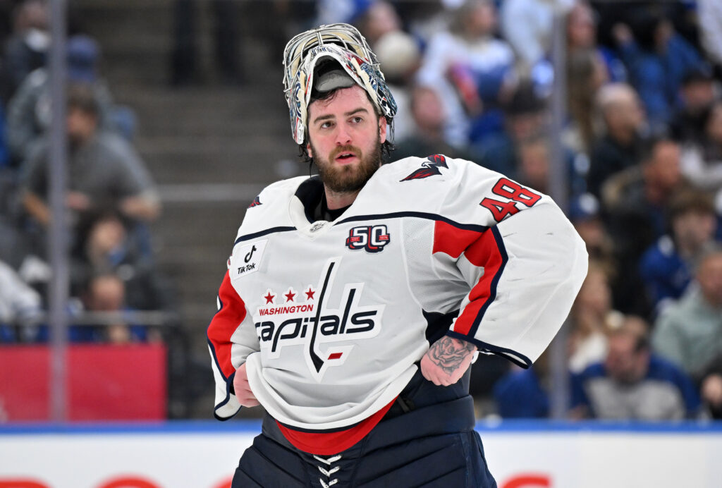 Capitals' Aliaksei Protas, Logan Thompson To Be Game-Time Decisions