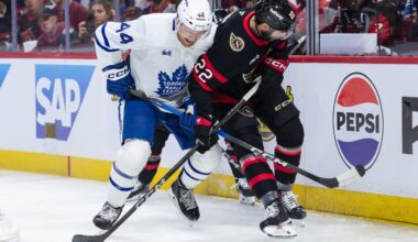 The Battle of Ontario of the Leafs and Sens First-Round Series