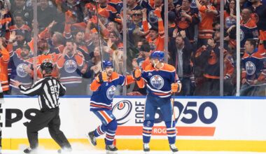 Oilers’ Kane shakes off rust of lost season in 7-4 win over Kings