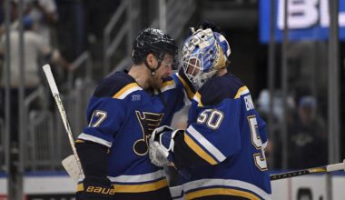 NHL playoffs: Blues beat Jets 5-1 to tie series at 2-2