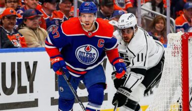 Edmonton Oilers lineup for Game 4 of the 2025 Stanley Cup playoffs