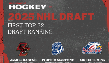2025 NHL DRAFT: FIRST TOP 32 DRAFT RANKING