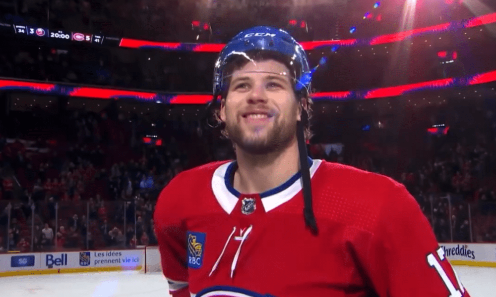 Montreal Canadiens forward JOsh Anderson