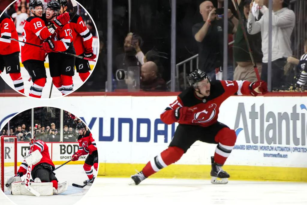 Simon Nemec lifts Devils over Hurricanes in double overtime