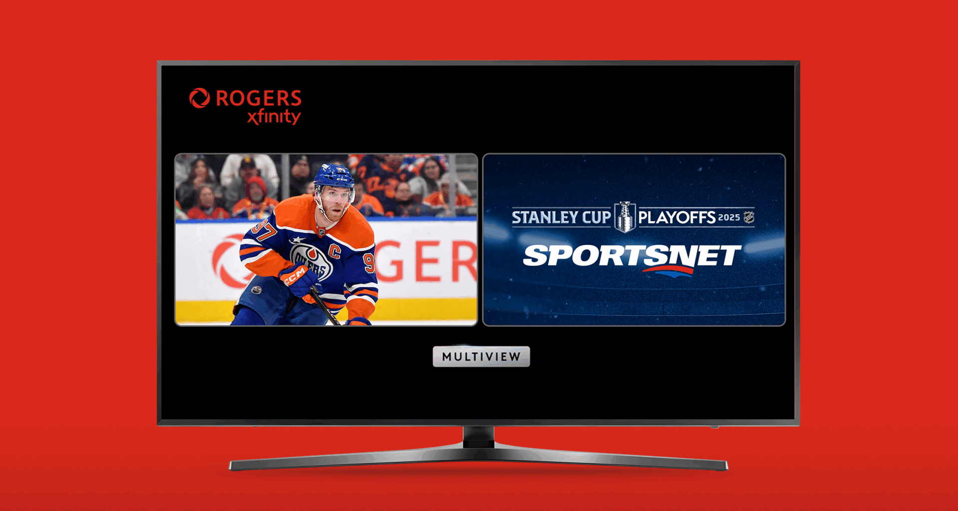 Introducing Rogers Xfinity Multiview: Watch Multiple 2025 Stanley Cup Playoff Games All on One Screen 