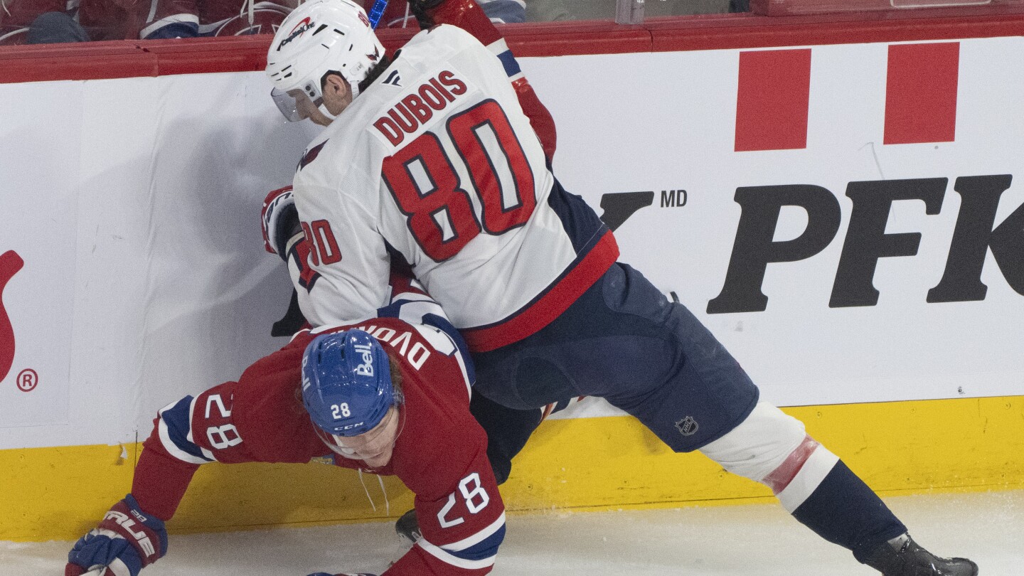 Canadiens voice dissatisfaction with officials in Game 4 loss to Capitals