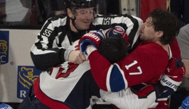 NHL fines Capitals forward Wilson and Canadiens forward Anderson for brawl on bench