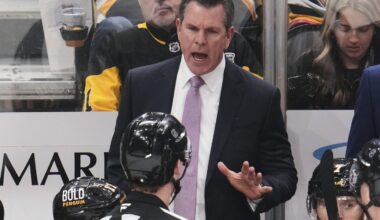 Penguins split with coach Mike Sullivan