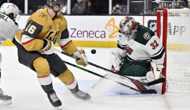 An illness forces the Wild to replace Gustavsson with Fleury at goalie against Golden Knights