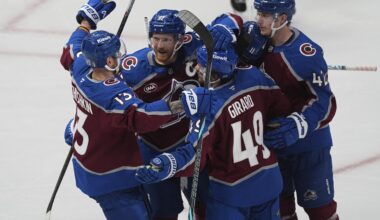 Landeskog stirs Cup memories for Avalanche vs. Stars, road has been good for Lightning and Panthers