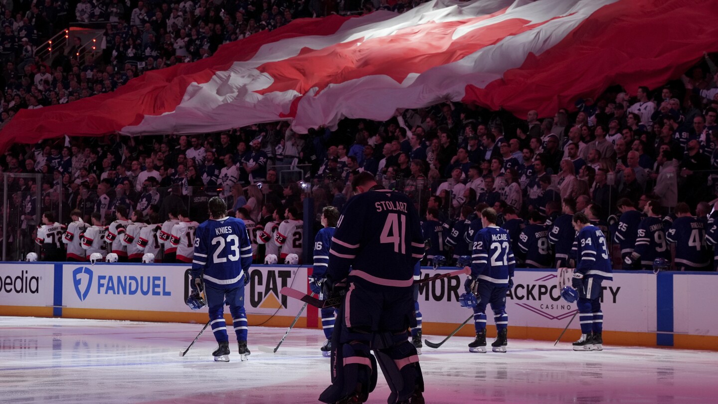 Canadian hockey fans conflicted over traveling to U.S. to see their teams in NHL playoffs