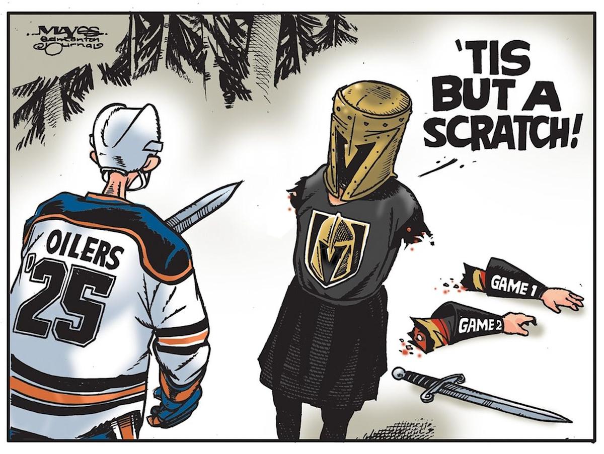 Vegas hockey world consumed by fear and loathing