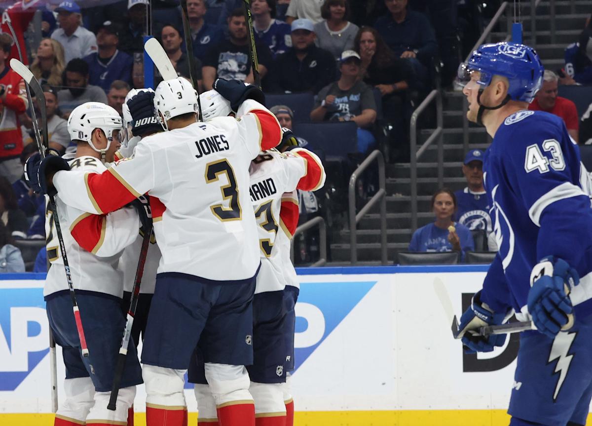 Panthers advance in NHL playoffs with convincing series win against Lightning