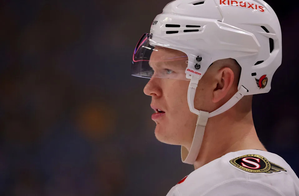 Ottawa Senators left wing Brady Tkachuk (Timothy T. Ludwig-Imagn Images)