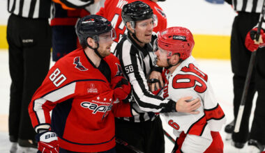 NHL Stanley Cup | Carolina Hurricanes return home for Game 3 matchup with Washington Capitals after splitting 2 road games