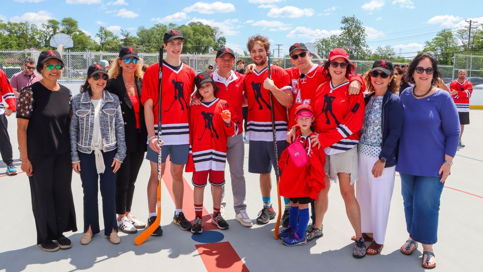 Cherry Hill Township drops the puck on a renovated hockey space to remember the legacy of Ravi Bloom