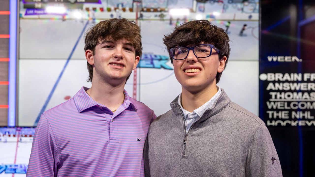 Two Chaminade students go virtual with animated NHL 'Hockeyverse' show