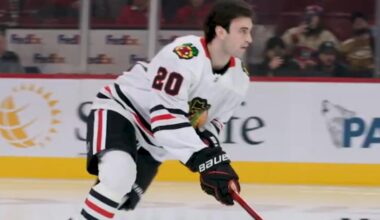 Ryan Greene of Paradise suited up for the Chicago Blackhawks on Monday, becoming the 33rd player from Newfoundland and Labrador to play in the NHL. (Chicago Blackhawks/X - image credit)