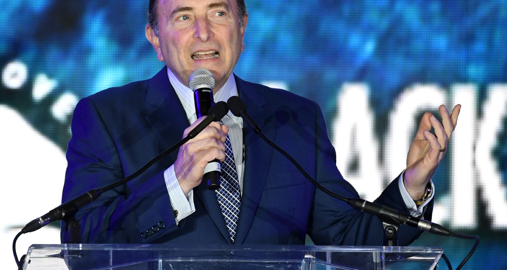 NHL Commissioner Gary Bettman
