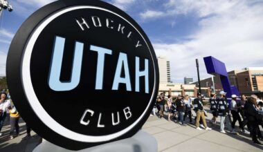 What's going on with the Utah Hockey Club team name and the Delta Center renovations?
