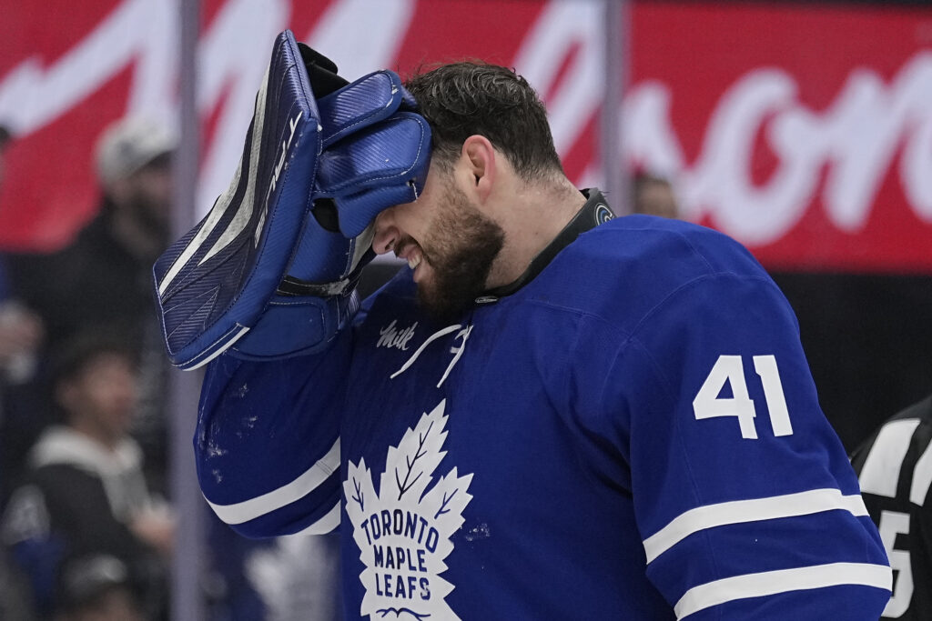 Maple Leafs' Anthony Stolarz Not Yet Ruled Out For Game 2