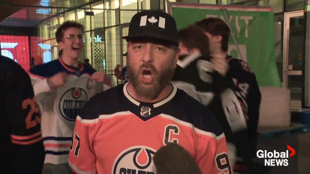 Click to play video: 'Edmonton Oilers heading to round 2 of Stanley Cup Playoffs'