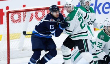 Line Combinations: Game 1 - Dallas Stars at Winnipeg Jets