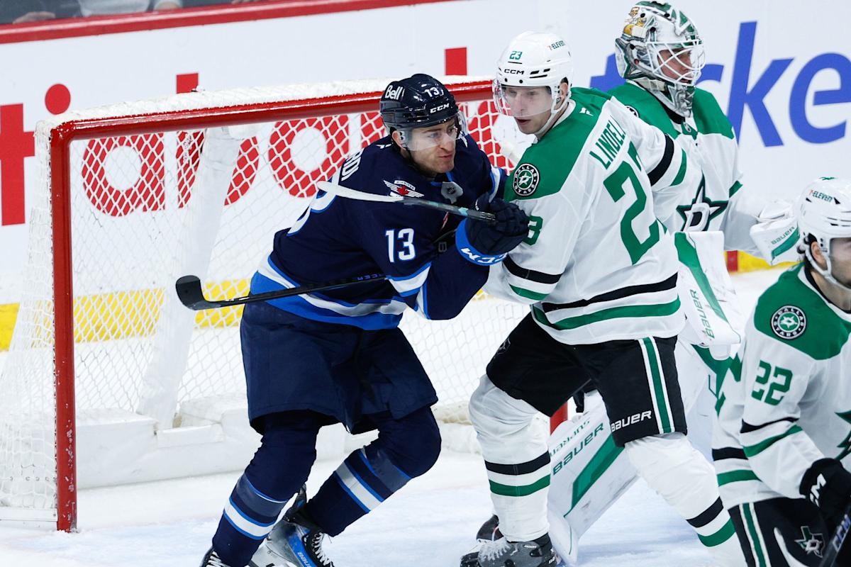 Line Combinations: Game 1 - Dallas Stars at Winnipeg Jets