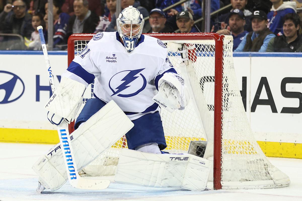 Lightning sign goaltender Jonas Johansson to two-year contract extension